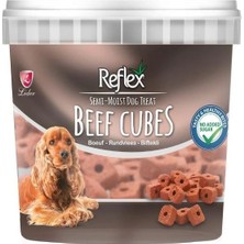 Reflex 500 gr Biftekli Küp Köpek Ödül Maması Sağlıklı İçeriklerle Dengeli Beslenme