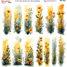 İstanbul Hobi Ütü ile Rub On Transfer Kağıdı 30X30CM RB-926
