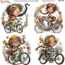 İstanbul Hobi Ütü ile Rub On Transfer Kağıdı 30X30CM RB-548