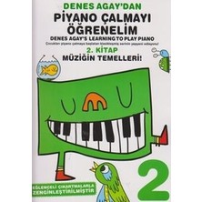 Porte Müzik Eğitim Yayınları Denes Agay'dan Piyano Çalmayı Öğrenelim 2 Ciltsiz Normal Boy 100 Sayfa Porte Müzik Eğitim Merkezi