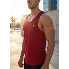 Sapeur Erkek Sporcu Atlet - Nefes Alabilir Fit Kesim, Gym & Fitness Tanktop
