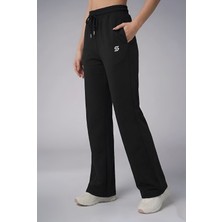 Sapeur Kadın Soft Touch Comfort Fit Bol Paça Spor & Günlük Fitness Yoga Pantolon