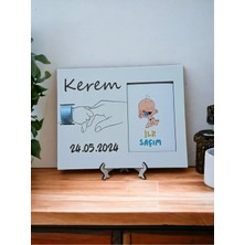My Kids Room Ilk Saçım Bebek Anı Kartı Ile Bebeğimin Ilk Saç Hatırası (Kişiye Özel Isim ve Tarih)