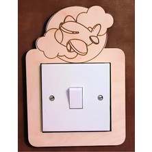 My Kids Room Bebek Odası Priz Anahtar Çerçevesi Priz Kenarı Süsü