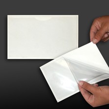 Aso Plastik Yapışanlı Plastik Cep 22X16 cm (A5) 100 Adet