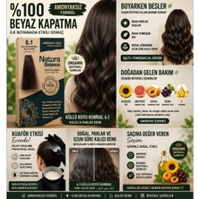 Naturabalance Natura Balance Kalıcı Krem Saç Boyası – Amonyaksız Formül – Küllü Koyu Kumral – Bitkisel Içerikli