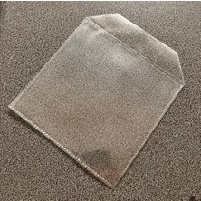 Aso Plastik CD Zarfı Şeffaf Kapaklı (13X13 Cm) 100 adet