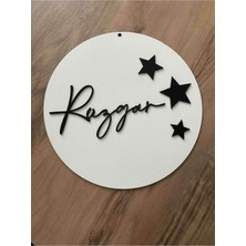 My Kids Room Özel Konsept Tasarım Isimli Bebek Çocuk Kapı Süsü
