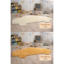 Wooly Life Peluş Halı Araba Desen 70X150 Paspas Çocuk Odası