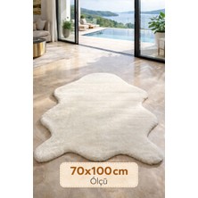 Wooly Life Peluş Halı Post Desen 70X100 Paspas Çocuk Odası Post Halı