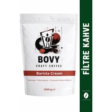 Barista Cream Filtre Kahve 1 kg (1000 Gr) Öğütülmüş - Dolgun Gövde Yoğun Lezzet