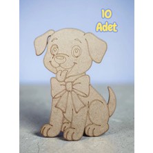 My Kids Room Sevimli Köpek Boyama Aktivite Sanat Okul Öncesi Anaokulu Kreş Etkinlik Seti 10LU