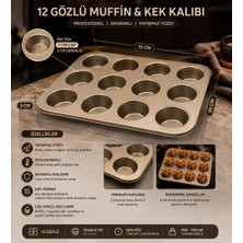 Bavella 12'li Muffin Kalıbı