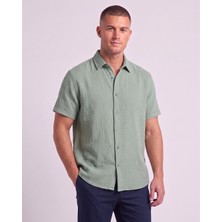 Cliento Müslin Kumaş Smart Casual Modern Erkek Gömlek