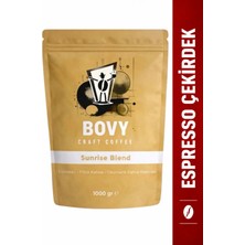 Sunrise Blend Espresso Çekirdek Kahve 1 kg (1000 Gr) - Sert Içim Dengeli Tat