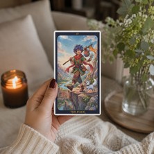 Tanem Mall Arikyo Tarot Kartı Destesi 78’li – Anime Tasarım, Laminasyonlu, Özel Kutulu Fal Kartları 11.5x6.5 cm