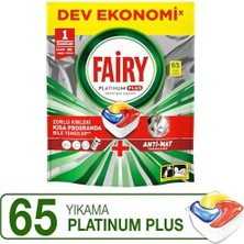 Platinum Plus Bulaşık Makinesi Deterjanı Kapsülü/tableti 65 Yıkama