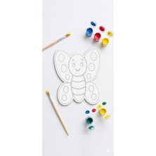 My Kids Room Sevimli Boyama Figürü - Çocuklar Için Aktivite Şablonu (Boya Dahil Değildir)