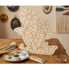 My Kids Room Papatya Çiçeği Boyama Aktivite Sanat Okul Öncesi Anaokulu Kreş Etkinlik