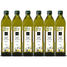 Olio Villa Natürel Sızma Zeytinyağı Extra Virgin 1l (6 Adet)