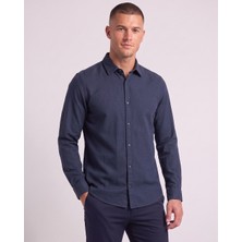 Cliento Pamuklu Keten Slim Fit Modern Erkek Gömlek