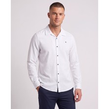 Cliento Pamuklu Keten Slim Fit Modern Erkek Gömlek