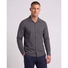 Cliento Pamuklu Keten Slim Fit Modern Erkek Gömlek