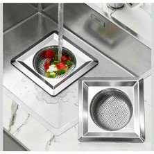 Bavella Tıkanma Önleyici Paslanmaz Çelik Lavabo Süzgeci