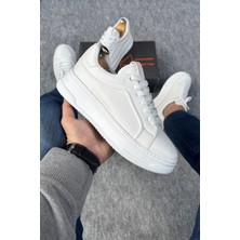 Martinetto Chunky Sneaker | Yüksek Tabanlı Suni Deri Spor Ayakkabı Erkek Günlük Comfort