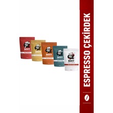 5\'li Espresso Tanışma Seti 5 x 200 gr (1 Kg) - Çekirdek Kahve Deneme Paketi