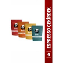 4\'lü Dünya Kahveleri Espresso Kahve Seti (4X250GR) 1 Kg- Brazil Ethiopia Colombia Kenya