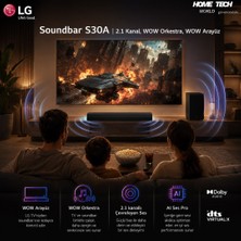 Lg Soundbar S30A | 2.1 Kanal, Wow Orkestra, Wow Arayüz