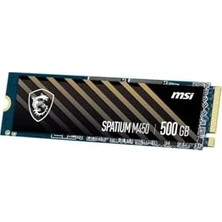 Spatıum M450 Pcıe 4.0 Nvme M.2 500GB V1 Msı
