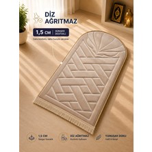 Bripurga 1.5 cm Sünger Destekli Diz Ağrıtmaz Seccade Ortopedik Namazlık
