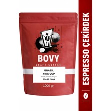 Brezilya Fine Cup Nitelikli Espresso Çekirdek 1 kg - 82 Sca Puanı