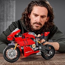 Ducati Panigale V4 R 42107-10 Yaş ve Üzeri Yüksek Performanslı Oyuncak Arabaları Seven Çocuklar Için Koleksiyonluk Yaratıcı Oyuncak Model Yapım Seti (646 Parça)