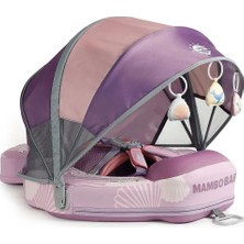 Schulzz Mambobaby  Yüzme Simidi - Purple Seashell, Emniyetli,  Ayak Destekli Simit