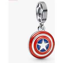 Lovecharm Marvel The Avengers Captain America Shield Sallantılı Charm