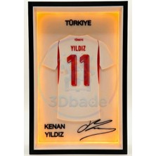 3D Bade | Kenan Yıldız | Forma Imzalı | Dekoratif | Gece Lambası | Hediye