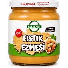 Barseren Fıstık Ezmesi 400 Gr Şekersiz Katkısız %100 Yer Fıstığı