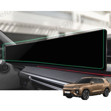 CraftShield Kgm Ssangyong Actyon (2025-2026) Uyumlu 12.3"+12.3" Tek Parça 9h Nano Ekran Koruyucu