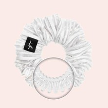 Invisibobble Saç Lastiği Care Beyaz Scrunchie Pure, Saç Lastikleri Kızlar ve Kadınlar Için Güçlü Tutuş, Scrunchies Kadife Beyaz, Münih'in Kalbinde Tasarlanmıştır