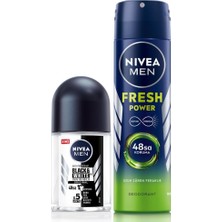 Men Erkek Sprey Deodorant Fresh Power 150ML ve Mini Roll-On & Original 25ML, Ter Karşıtı