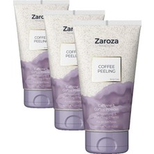 Zaroza Arındırıcı ve Besleyici Vücut Peelingi Kahve & Kafein & Kayısı Çekirdeği 150 ml (3 Paketi)