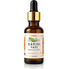 Safvital Kayısı Yağı 20 ml Aromatik Bakım Yağı Saç Cilt Dudak El ve Vücut Için Premium Nemlendirici Bakım