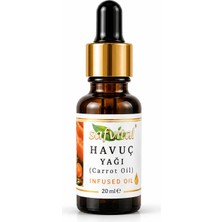 Safvital Havuç Yağı 20 ml Saç Cilt Vücut Bakımı ve Günlük Kullanım Için Premium Aromatik Bakım Yağı