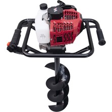 Raider Pro 52 CC Benzinli Toprak Burgu Makinası Euro 5 Motor