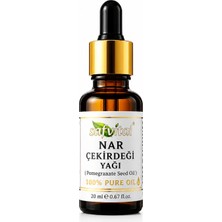 Safvital Nar Çekirdeği Yağı 20 ml %100 Saf Soğuk Pres Cilt Bakımı Için Yoğun Nem Destekli Bakım Yağı