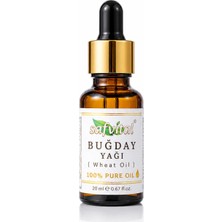 Safvital Buğday Yağı 20 ml %100 Saf Soğuk Pres Saç ve Cilt Bakımına Uygun Bitkisel Bakım Yağı