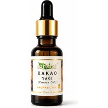Safvital Kakao Yağı 20 ml Aromatik Bakım Yağı Saç Cilt El ve Vücut Için Premium Nemlendirici Yumuşatıcı Bakım
